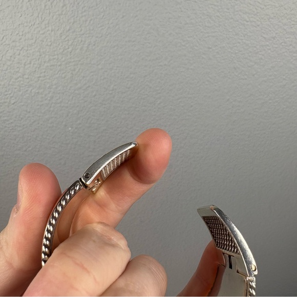 Brighton Leopard Print Crystal Wide Cuff Bracelet with Hinged Closure - Picture 10 of 15